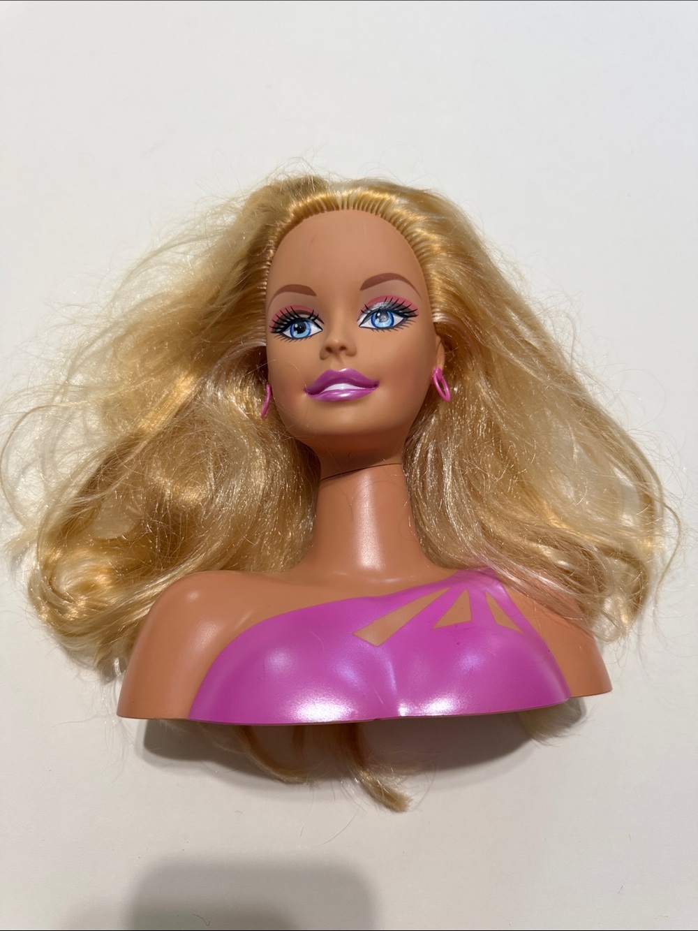 Mattel Barbie Blonde Styling Head Toy
